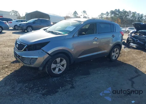 2013 Kia Sportage Lx из США, поврежденный, VIN KNDPB3A2XD7518995